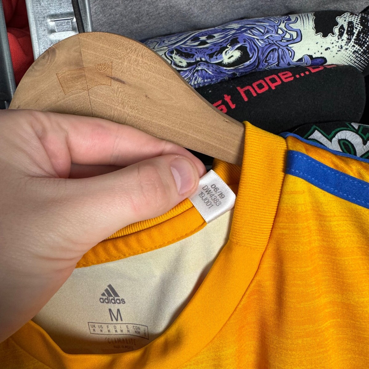 TIGRES UANL 2019 2020 HOME FOOTBALL SHIRT SOCCER JERSEY ADIDAS
