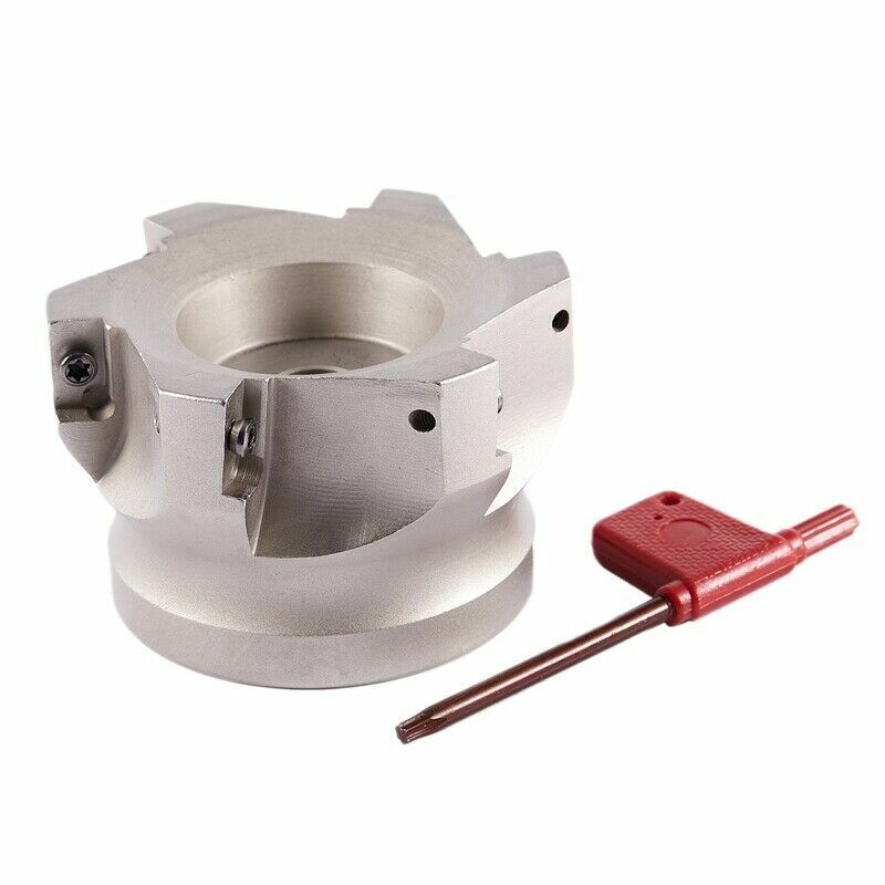 Fräsköpfe BAP 400R 80 27 6F Kopf Eckfräser + 10stk Wendeplatte