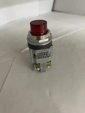 IDEC ALFD29920N-R-24V 30mm Red Illuminated Pushbutton. 120V-600V AC