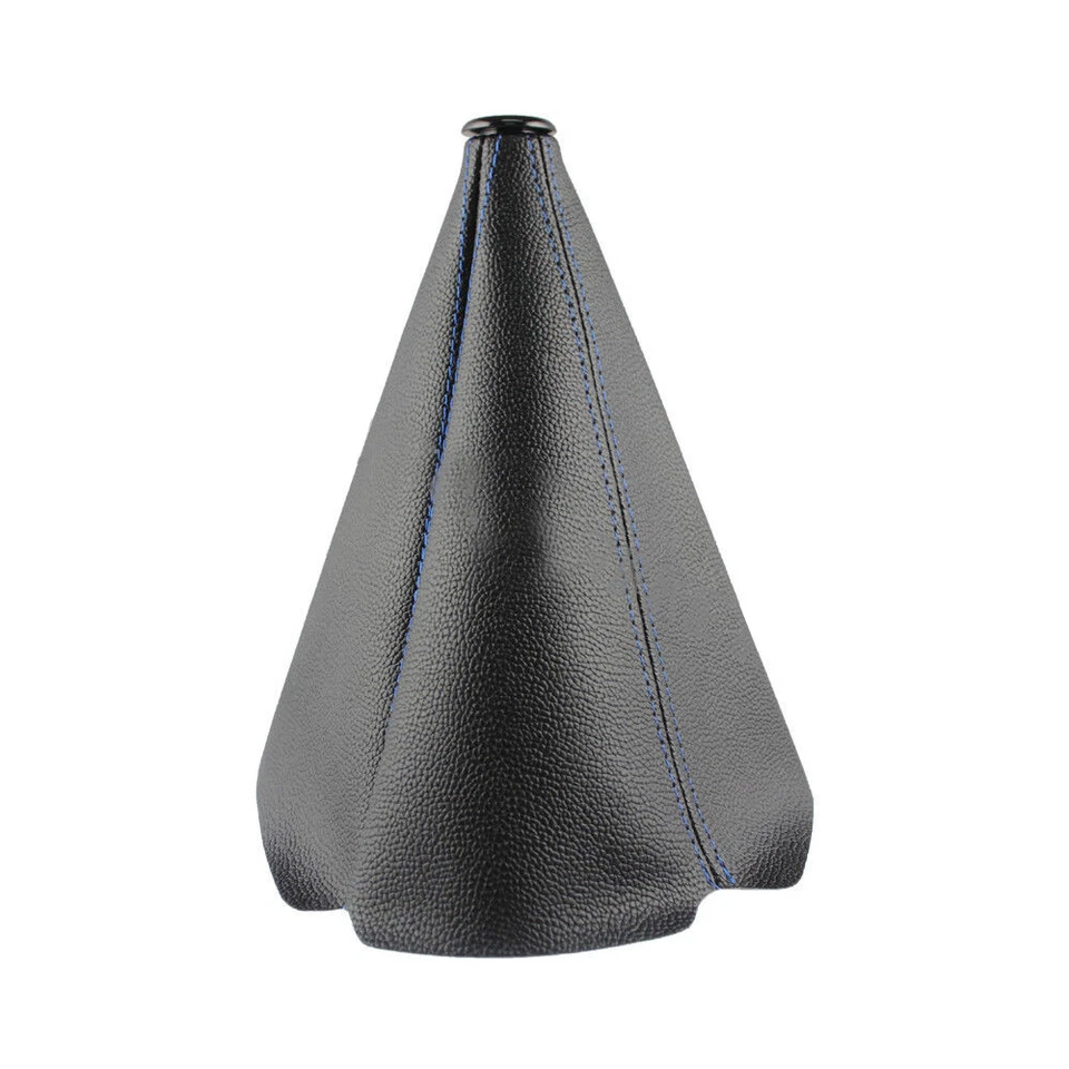 Ponto de couro manual carro câmbio automático botão bota capa universal, - Imagem 3 de 4