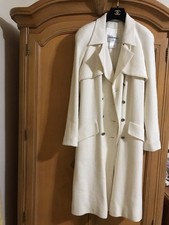 Chanel Coat - Size 40 | Color - White | Elegant Design