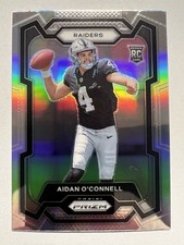 2023 Panini Prizm Aidan O'Connell #360 Silver RC Rookie Raiders