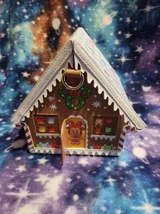 Loungefly Stitch Shoppe Disney Minnie Mouse Gingerbread House Crossbody Bag