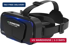 3D VR Glasses VR Virtual Reality Headset Support 360 Panorama Large Screen Anti