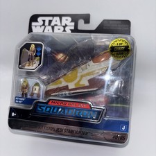 Star Wars Micro Galaxy Squadron Kit Fisto's Jedi Starfighter  Series 5