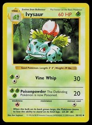 Ivysaur 30/102 Base Set Shadowless