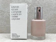 Static Nails SKINNY DIP Liquid Glass Nail Lacquer Full Coverage NEW IN BOX
