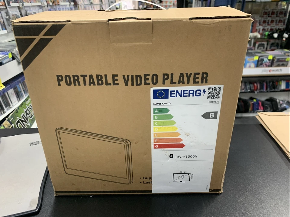 2x10,5" Auto Kopfstütze TV Monitor Tragbarer DVD Player AKKU USB HDMI Für Kinder - Bild 2 von 4