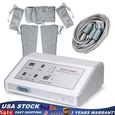 #ad Air Pressure Slimming Suit Pressotherapy Infrared Lymphatic Drainage Machine USA $302.21