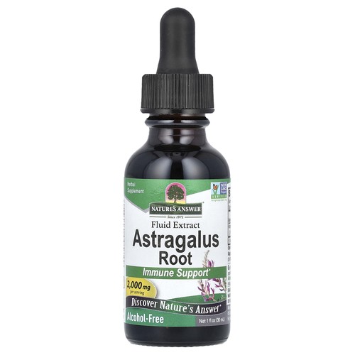Nature s Answer Astragalus Alcohol-Free 2 000 mg 1 fl oz 30 ml Alcohol-Free,