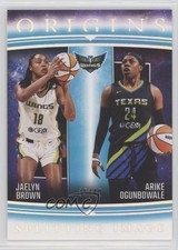 2024 Panini Origins WNBA Teal 35/49 Jaelyn Brown Arike Ogunbowale Rookie RC 0zg4