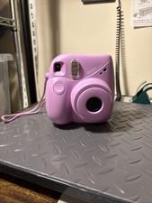 Fujifilm Instax Mini 7 Plus Instant Camera Lilac Purple With Film