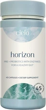 Cielo Horizon Prebiotics Probiotics with Digestive Enzymes for Healthy Gut 45 Ct