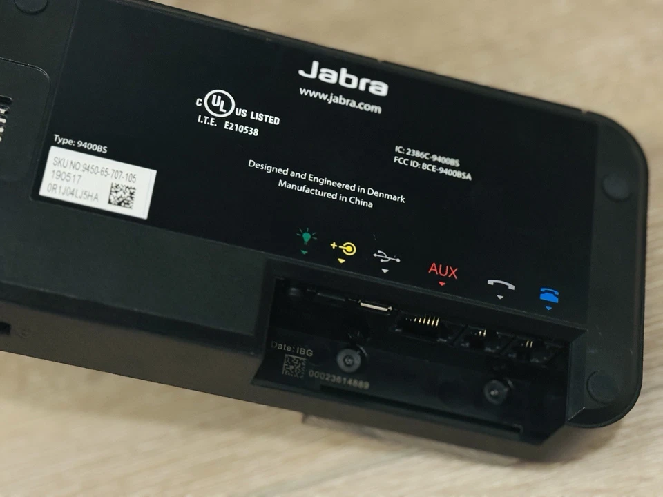 Jabra Pro 9450 Mono Wireless Headset W/Charging Base & Accessories Lot(10) E6044 - Image 3 of 3