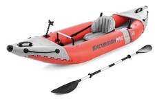 Kayak gonfiabile Intex Excursion Pro K1 1 persona 10 piedi x 3 piedi x 1 piede 6 pollici