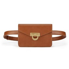 Fanny Pack for Women PU Leather Belt Bag Waist Bag Fashion Bown Pu Leather