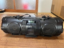 JVC RV-NB70-B Boombox CD Player 5-in-1 Portable Stereo with AM/FM Radio  Remote