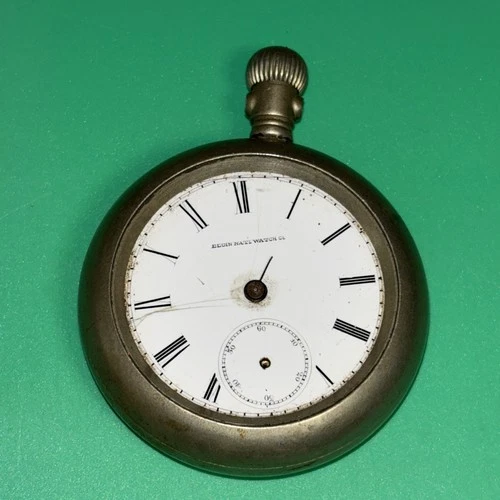 Elgin National Watch Co. ANTIQUE Pocket Watch- Parts Or Repair #Z