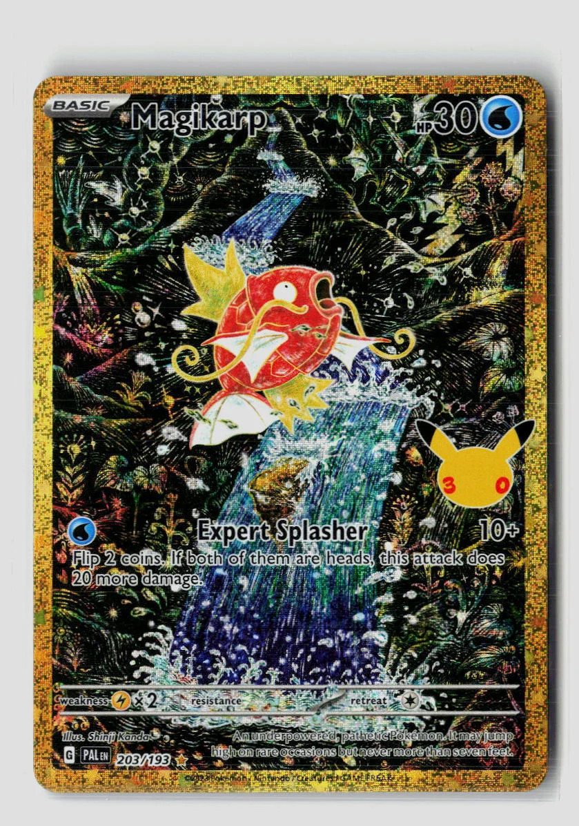 Pokemon 2023 Paldea Evolved Magikarp #203/193