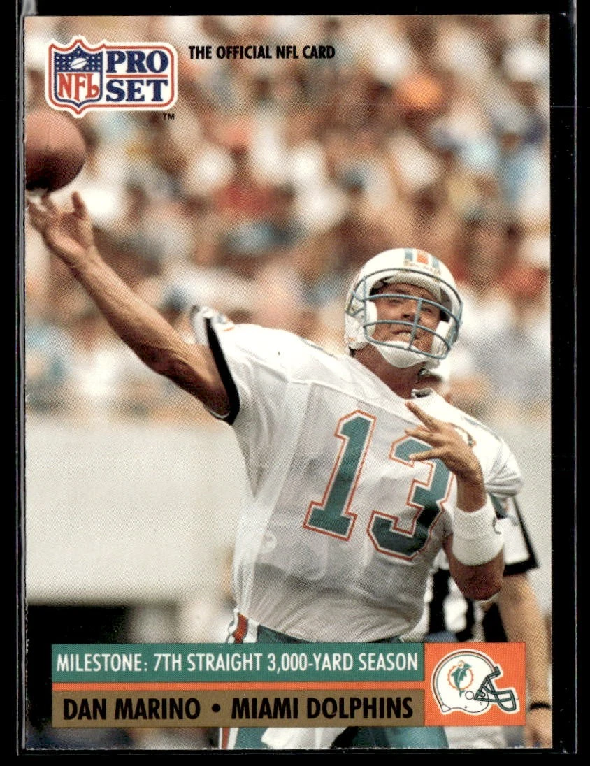 Dan Marino Miami Dolphins Football Sports Trading Cards