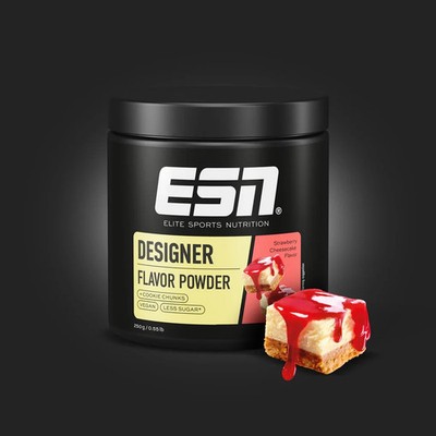 ESN Designer Flavor Powder - 250 g - Strawberry Cheescake - MHD 31.10.26