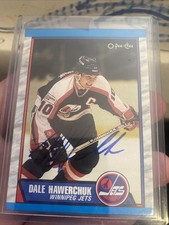 Dale Hawerchuk O-Pee-Chee Buyback Autograph 