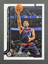 Kawhi Leonard 2025-26 Topps #142 Clippers NBA Champion Star