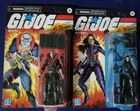 Hasbro Retro GI Joe DESTRO BARONESS Action Figures MOSC Carded WM Excl
