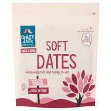 Crazy Jack Organic Soft Dates Ready to Eat 200g-2 Pack