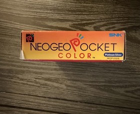 SNK Neo Geo Pocket Color CIB - Silver; Working In Good Condition w/ New Battery