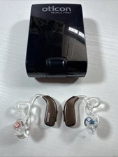 Oticon Cross Px Hearing Aid And Opn S2 Hearing Aid 2 Peices Total. UNTESTED 