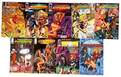 Exposure Prelude 1 2 3 4 LOT Al Rio 1999 Photo Variant Image Avatar Comics NM  
