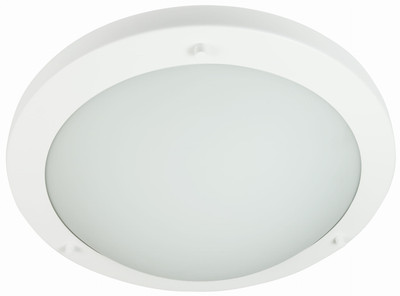 Candellux AQUILA LED Deckenleuchte rund, kaltweiß - IP44, Ø31cm, 450lm
