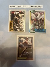 Bobby Hebert 3 Card Topps Lot! 1987 1990 1992 NM+ Free Shipping!