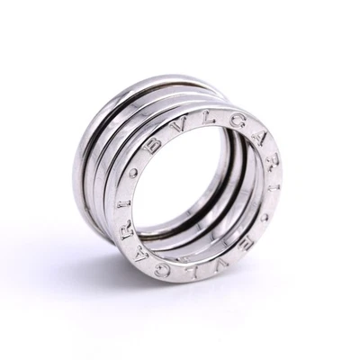 Bulgari Bvlgari B Zero1 4-Band Ring in 750er / 18 Kt. Weissgold Gr. 50 - Bild 1 von 4