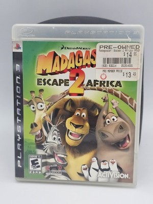 Madagascar Escape 2 Africa (Sony PlayStation 3 PS3, 2008)