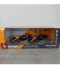 BBurago 1/43 Mclaren Formula 1 Team - Norris/Piastri, 2023 British Grad Prix