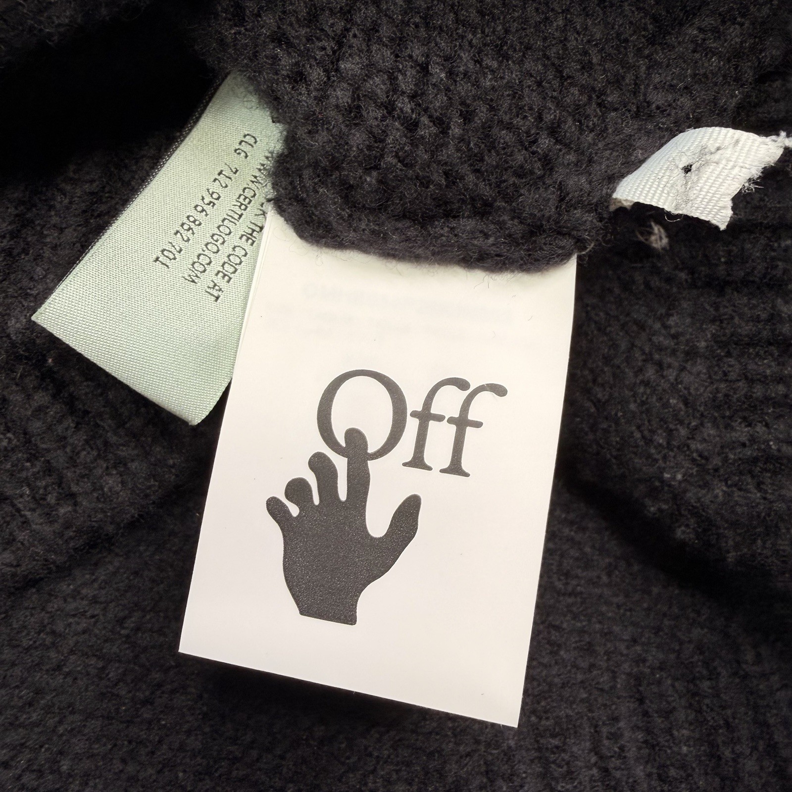 Off-White Pascal Tool Pullover Black Sweater Adul… - image 4