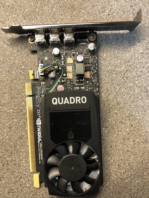 NVIDIA Quadro P400 2GB DDR5 Grafikkarte 64-bit 3x mDP BLENDE 12CM Full Profile