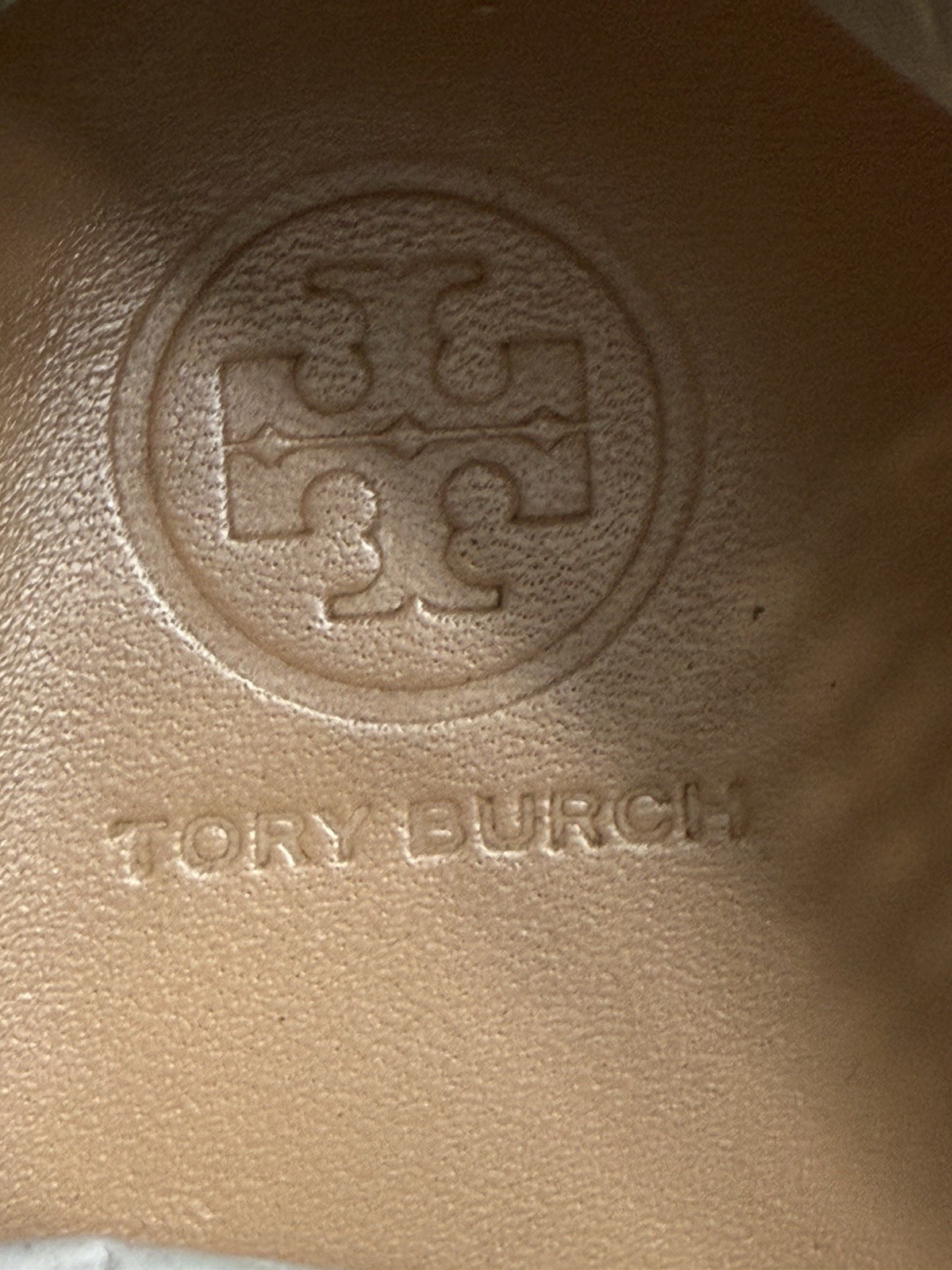 Tory Burch Snakeskin Embossed Leather Huarache Slip-On Sneaker Shoes Size 6.5 thumbnail 10