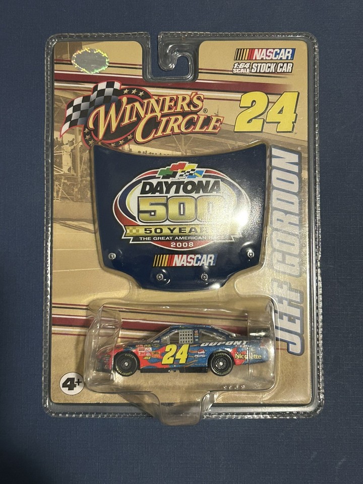 Maglietta NASCAR Daytona 500 50° Anniversario – Chase Authentics – Taglia XL Bianca