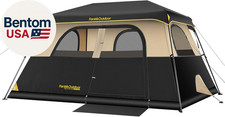 Instant Cabin Tent 6/8/10/12 Person Camping Tent Setup in 60 Seconds with Rainfl