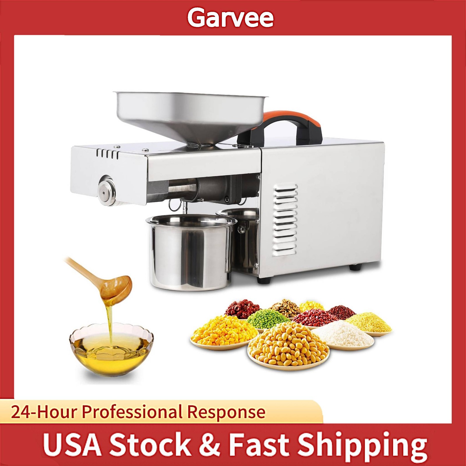 Automatic Oil Extraction Equipment Oil Press Machine, Cold Hot Press Model Made