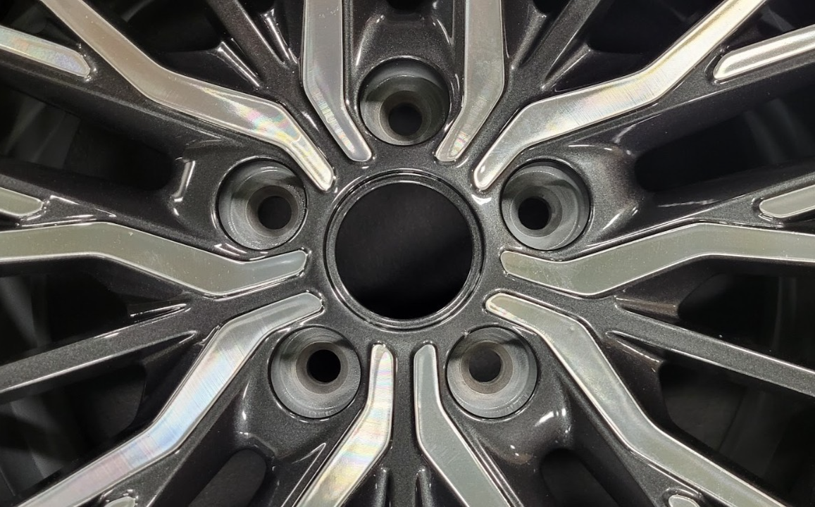 Kia Forte 2022 2023 2024 74834 OEM wheel rim 17 x 7 CNC Med Char