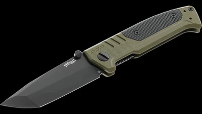Walther PDP Tanto Folder BLK-OD PE Taschenmesser Messer