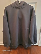 Lululemon Big Cozy Oversized Hoodie Graphite Grey LW3JSDS Women's Size M EUC
