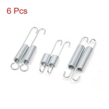 Universal Ring Metal Motorcycle Kickstand Kick Side Stand Spring Metal Pack of 6