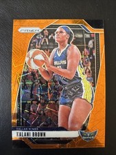 2024 Panini Prizm WNBA - Kalani Brown #29 Orange Velocity Prizm