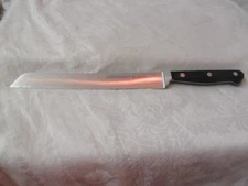 Vintage Germany Wusthof Dreizack serrated Bread Knife #4149 20cm