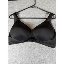 Warners Wireless Bra Women Large Black Excellent All You Need RA2231A